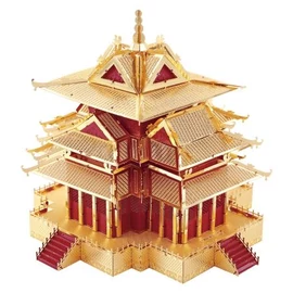 Piececool Tiltott Város Örtorony 3d fém makett szett
