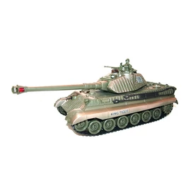 ZEGAN King Tiger távirányítós tank infra lövéssel 1/28