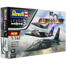 REV-3810 Revell 1:144 Alpha Jet 50th Anniversary repülő makett