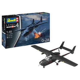 REV-3819 Revell 1:48 O-2A Skymaster makett repülo