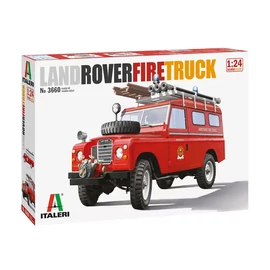 ITA-3660 Italeri 1:24 Land Rover Fire Truck autó makett