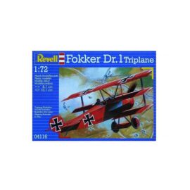 Revell 1:72 Fokker Dr.1 Triplane repülő makett
