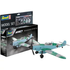 REV-63653 Revell 1:32 Messerschmitt Bf109G-6 Easy-Click SET repülő makett