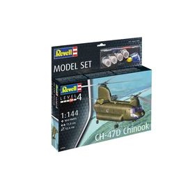 REV-63825 Revell 1:144 CH-47D Chinook SET helikopter makett