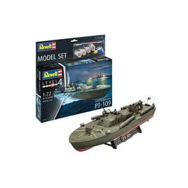 REV-65147 Revell 1:72 Patrol Torpedo Boat PT-109 SET hajó makett