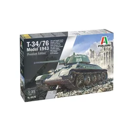 ITA-6570 Italeri 1:35 T-34/76 Model 1943 Early Version Premium Edition tank makett