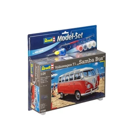 REV-67399 Revell 1:24 Volkswagen T1 Samba Bus SET