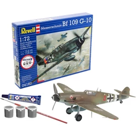 REV-74160 Revell 1:72 Starter Kit Messerschmitt Bf-109