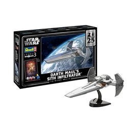 REV-5638 Revell 1:120 Darth Mauls Sith Infiltrator EP1 25th Anniversary SET Star Wars makett