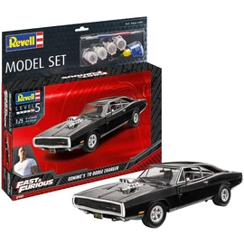 REV-67693 Revell 1:25 Fast & Furious Dominic's 1970 Dodge Charger SET