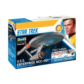 Revell 1:600 U.S.S. Enterprise NCC - 1701 (The Original Series) TECHNIK Star Trek makett