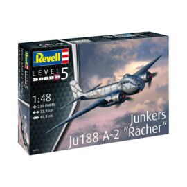 Revell 1:48 Junkers Ju188 A-1 Racher repülő makett