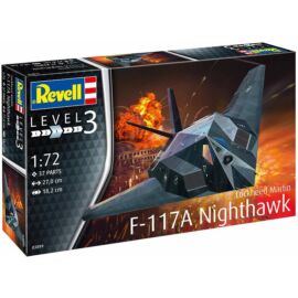Revell 1:72 Lockheed Martin F-117A Nighthawk repülő makett