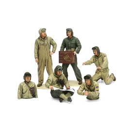 Tamiya 1:35 US Tank Crew Euro Theater figurakészlet makett