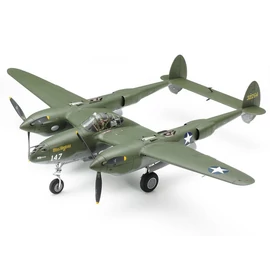 Tamiya 1:48 US P-38 F:G Lightning repülo makett