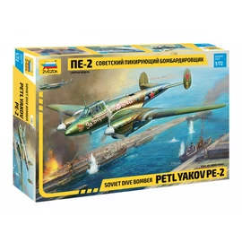 Zvezda 1:72 Petlyakov PE-2 Soviet Dive Bomber
