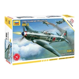 Zvezda 1:72 Yak-3 Soviet Fighter Snap-Fit