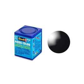 REV-36107 Revell Aqua 007 Fekete RAL 9005 fényes vízbázisú makett festék