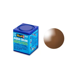 REV-36180 Revell Aqua 080 Agyagbarna RAL 8003 fényes vízbázisú makett festék