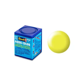 REV-36312 Revell Aqua 312 Világossárga RAL 1026 selyemmatt vízbázisú makett festék