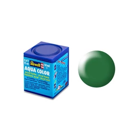 REV-36364 Revell Aqua 364 Lombzöld RAL 6001 selyemmatt vízbázisú makett festék