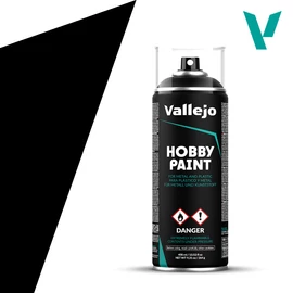 Vallejo 28012 Fekete alapozó festékspray 400ml