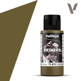 Vallejo 73611 Surface Primer IJA Tsuchi-Kusa-Giro Earth Green alapozó 60 ml