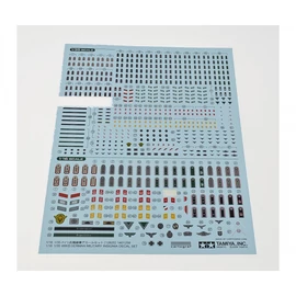 Tamiya 1:35/1:16 WWII Figure Insignia Decal-Set matrica készlet