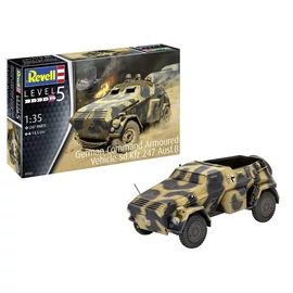 REV-3335 Revell 1:35 German Command Armoured Vehicle Sd.Kfz.247 Ausf.B harcjármu makett