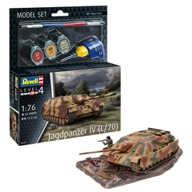 REV-63359 Revell 1:76 Model Set Jagdpanzer IV (L/70) tank makett