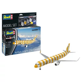 REV-63788 Revell 1:144 Model Set Airbus A321-200 Condor repülő makett