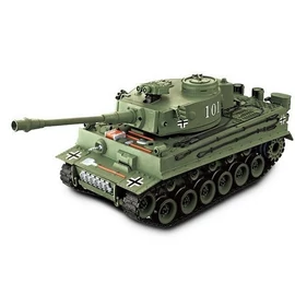 BROTHER TANK Tigris muanyaglövedékes távirányítós tank 46cm-es zöld