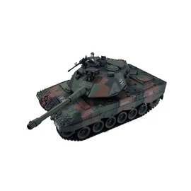 BROTHER TANK Leopard 2 muanyaglövedékes távirányítós tank 46cm-es zöld