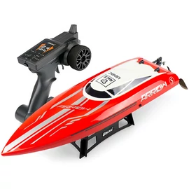 Felnőtt brushless távirányítós versenyhajó +45km/h 63cm UDI 005 piros