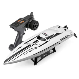 Felnőtt brushless távirányítós versenyhajó +45km/h 63cm UDI 005 fehér