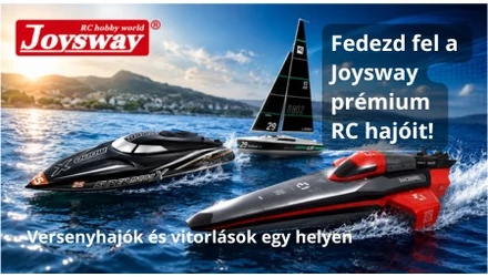 Megérkeztek a Joysway prémium RC hajók a Kisautok.hu kínálatába!