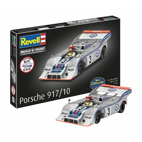 REV-77738 Revell 1:32 Starter Kit Porsche 917/10 makett autó szett