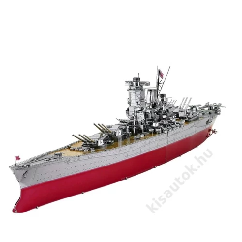 Piececool Yamato csatahajó 3d fém makett szett