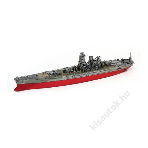 Piececool Musashi csatahajó 3d fém makett szett