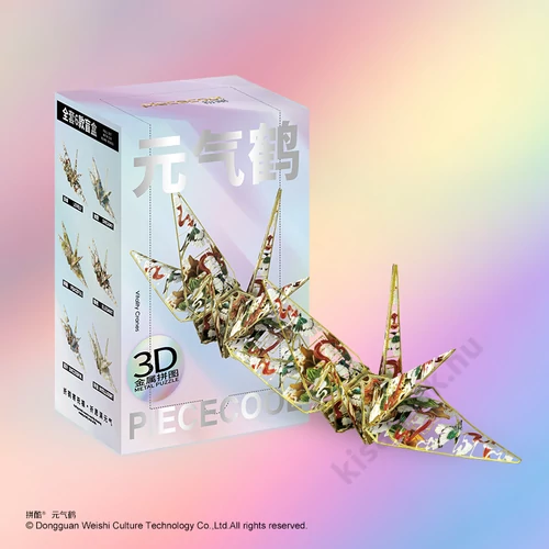 Piececool Vitality darumadár 3d fém makett szett
