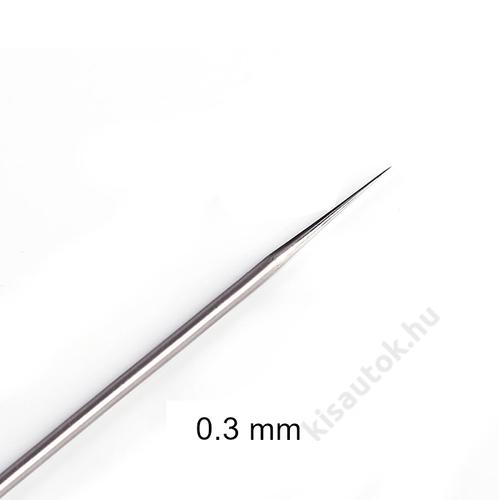 Airbrush 0.3 mm csere tű Ribo pisztolyokhoz