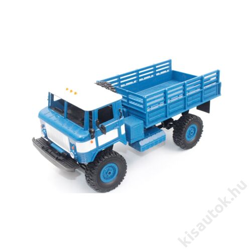 Valósághű Gaz-66 távirányítós teherautó 1/16 10km/h WPL B24 kék