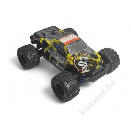 PX-9300E finomszabályozós verseny-truggy 1/18 sárga