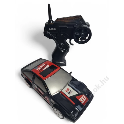 HB-SC24A-07 Mini Toyota AE86 drift beltéri távirányítós autó 18cm fekete