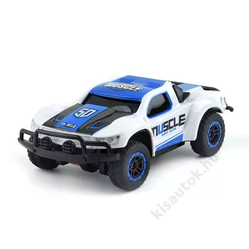 Mini rally kül- és beltéri távirányítós autó 15cm Muscle kék