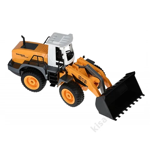 Óriás távirányítós csuklós buldózer 42cm E519-003