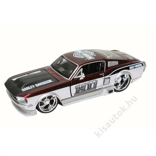 MAISTO - 1/24 - FORD USA MUSTANG GT 1967 CUSTOM HARLEY-DAVIDSON
