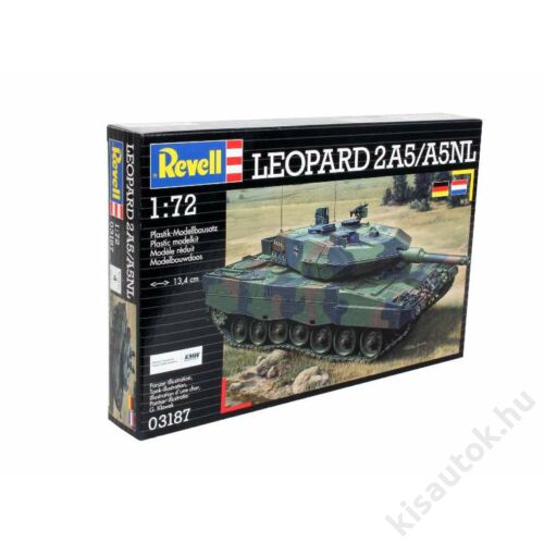 Revell 1:72 Leopard 2A5/A5NL tank makett