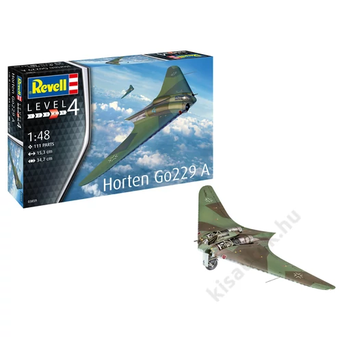 Revell 1:48 Horten Go229 A repülő makett