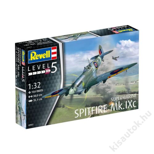 Revell 1:32 Supermarine Spitfire Mk.IXc repülő makett